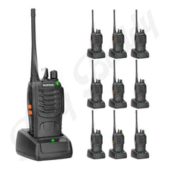 10x Baofeng BF-888S 400-470MHz Two-Way Radio Walkie Talkie 1500mAh Long Range UK 10x Baofeng BF-888S Walkie Talkie