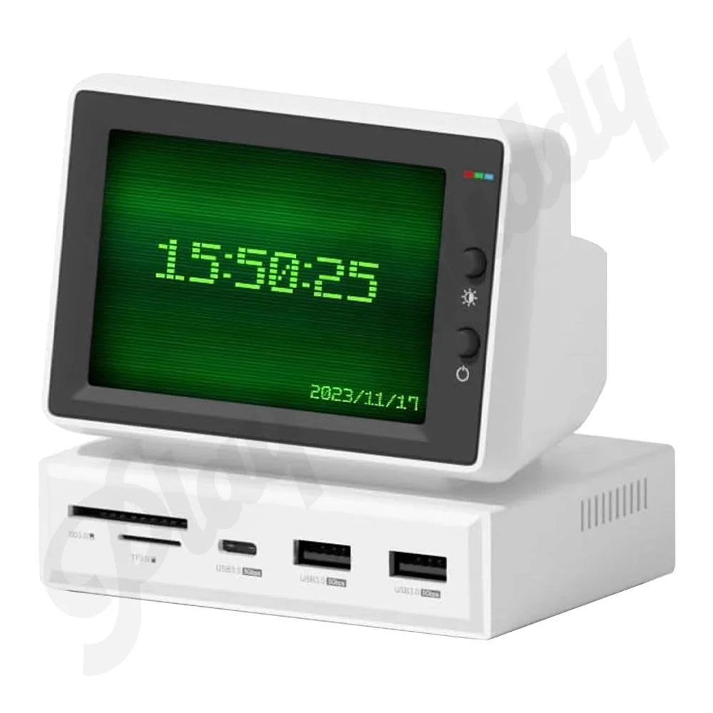 3.5 Iinch IPS Mini Screen AIDA64 Mini PC CPU RAM HDD Data Monitor Display UK White Monitor