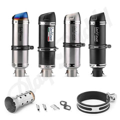 51mm Motorcycle Exhaust Muffler Pipe LeoVince Escape Moto With DB Killer for Z10 Exhaust