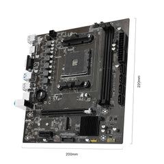 AMD B450 DDR4 M.2 NVMe PCIe 3.0 mATX Motherboard AM4 Ryzen 4500 5600 5600G CPU AMD B450 Motherboard