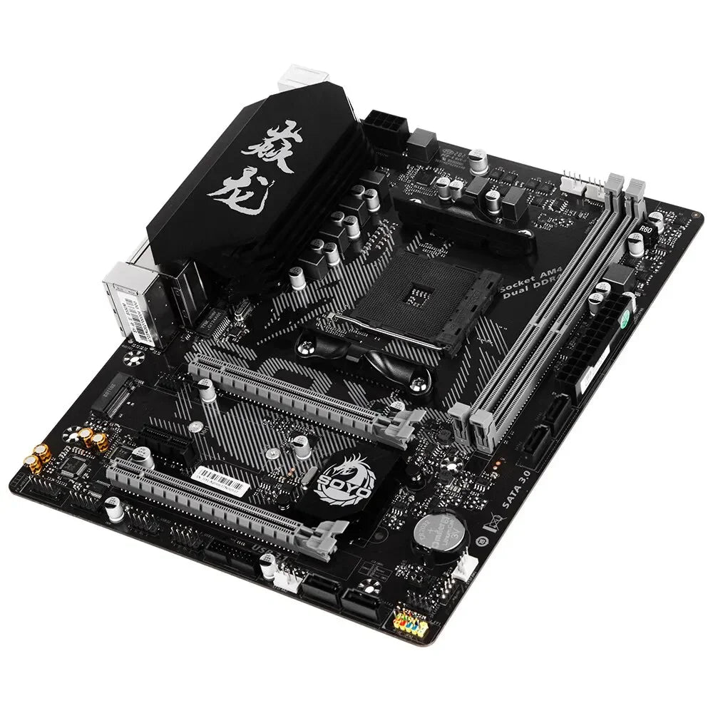 AMD B550M mATX Motherboard DDR4 M.2 NVMe for AM4 Ryzen R3 R5 R7 3000-5000 CPUs AMD B550M Motherboard