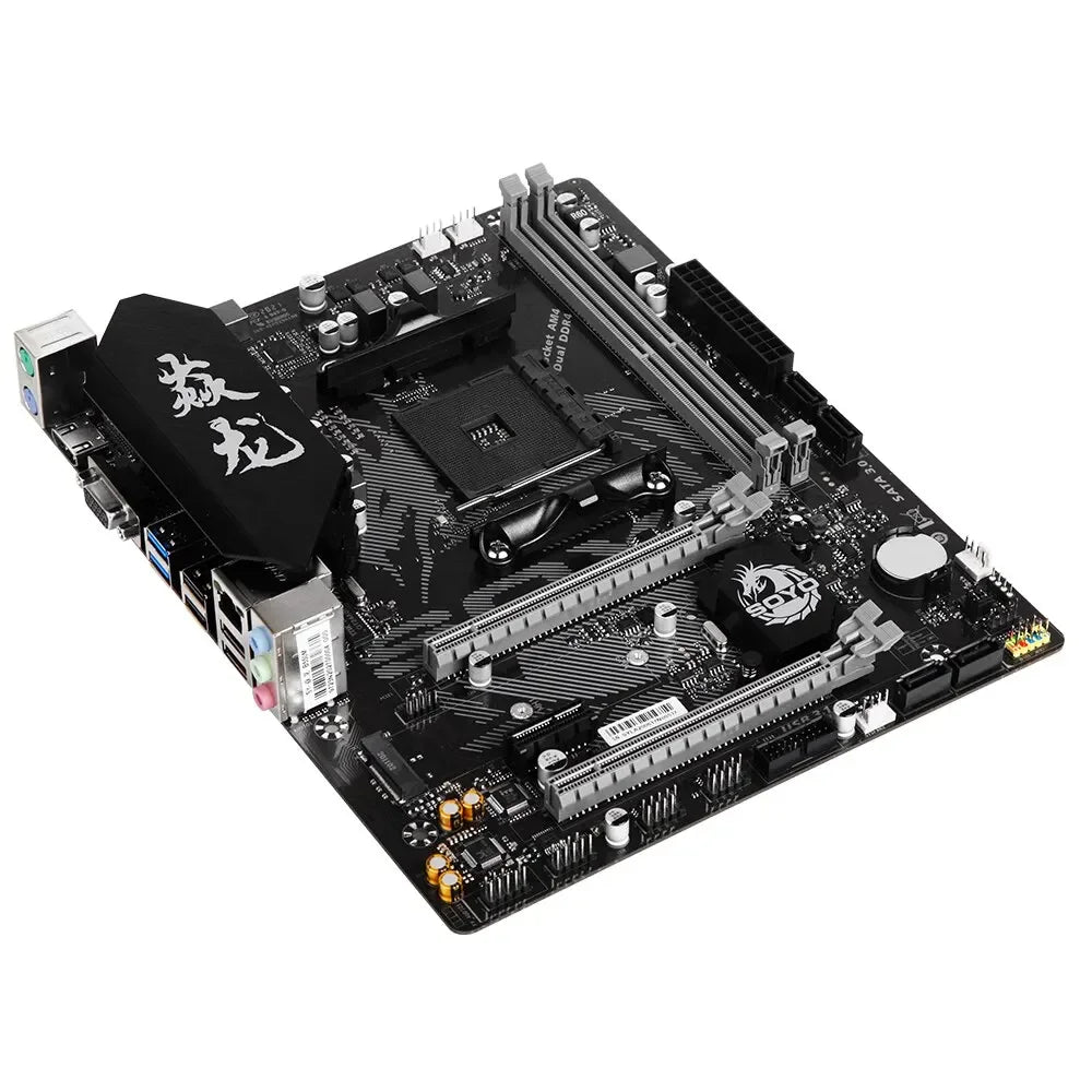 AMD B550M mATX Motherboard DDR4 M.2 NVMe for AM4 Ryzen R3 R5 R7 3000-5000 CPUs AMD B550M Motherboard