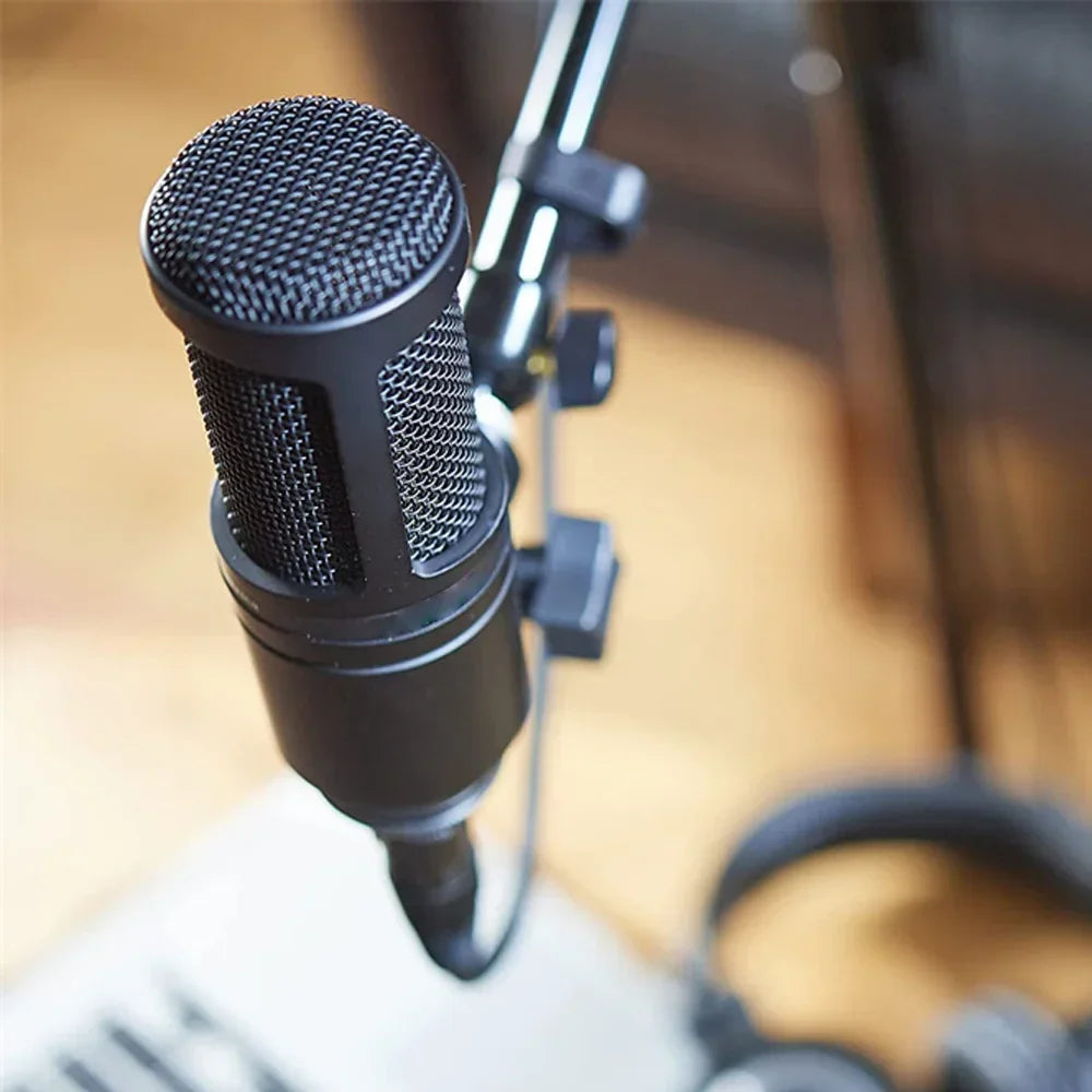 AT-2020 Cardioid Condenser Professional Microphone for Studio & Gaming Mic AT-2020 Microphone Microphone