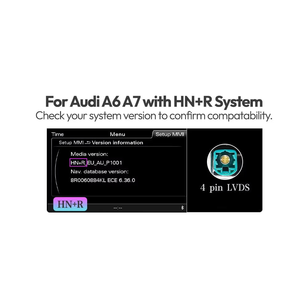 Audi A6 A7 2012-2016 RMC/HN + R Wireless Apple CarPlay & Android Auto Upgrade Kit HN + R / Audi Apple CarPlay & Android