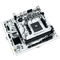 B450 AMD Motherboard DDR4 M.2 NVMe AM4 Mainboard for Ryzen 5500 5600 5600G CPU B450 AMD Motherboard