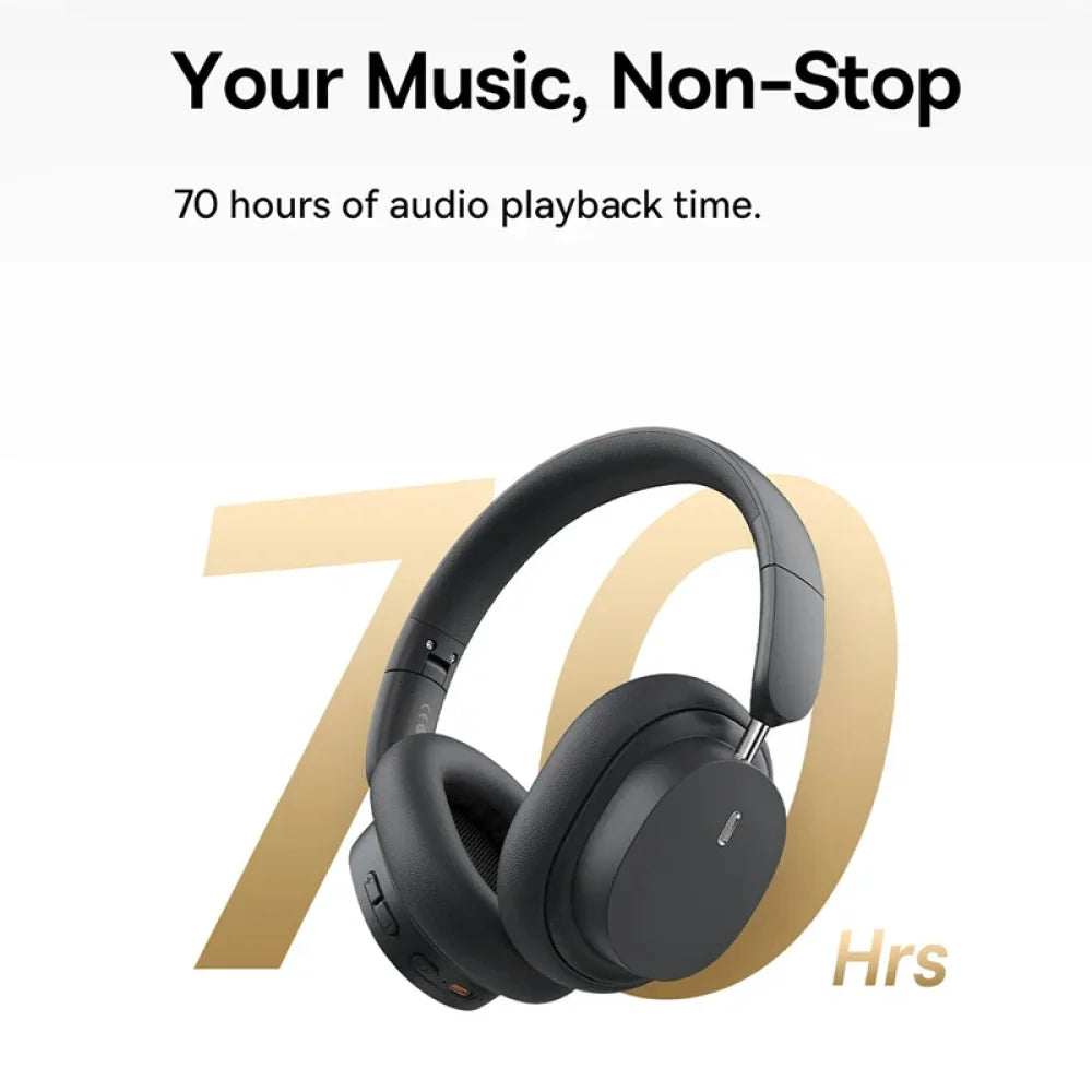 Baseus Bowie D05 Bluetooth 5.3 Headphones Stereo Noise Cancelling Earphones Headphones