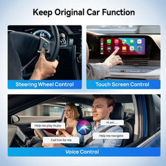 CarlinKit Android 13 Wireless CarPlay AI Box Android Auto w/ Netflix YouTube Apple CarPlay & Android Auto