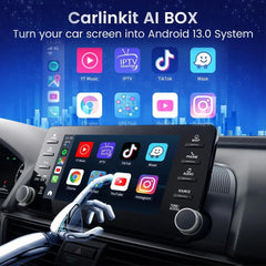 CarlinKit Android 13 Wireless CarPlay AI Box Android Auto w/ Netflix YouTube Apple CarPlay & Android Auto