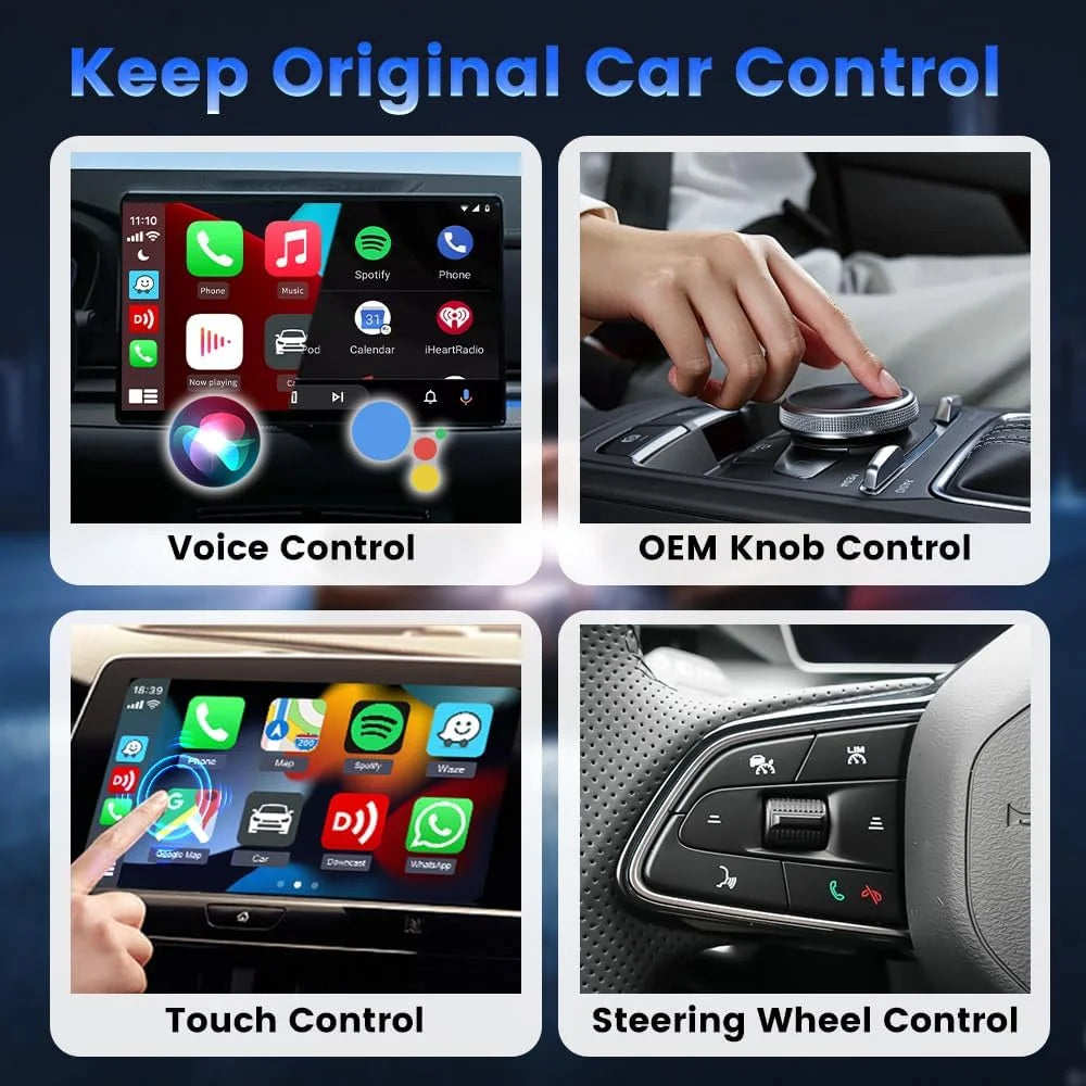 CarlinKit TBox S2 Ambient Android 13 Wireless CarPlay & Android w/ Netflix & YT CarlinKit TBox S2 / Europe & UK Apple