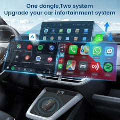 CarlinKit USB CarPlay Dongle Adapter for Android iOS Car GPS Navigation Player Wireless CCPA Apple CarPlay & Android