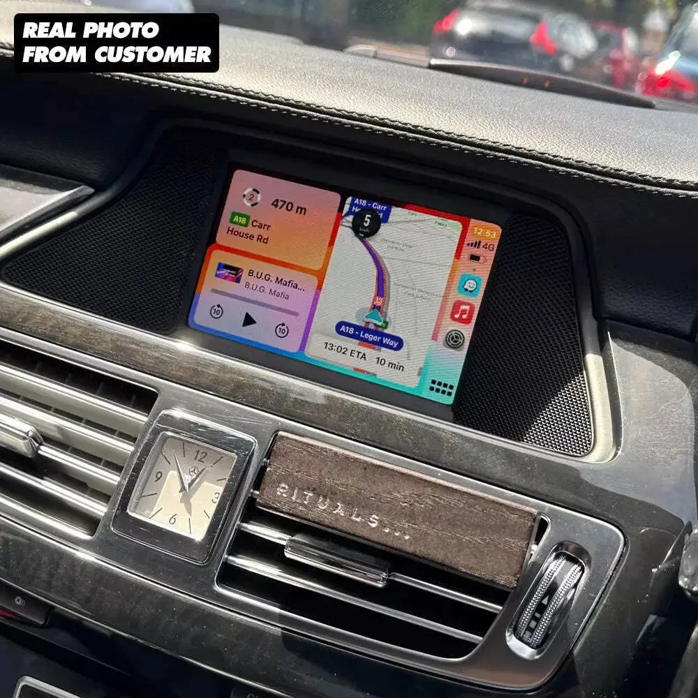 Mercedes 2011-2015 NTG4.5 Plug&Play Retrofit Wireless CarPlay & Android Auto Mercedes NTG4.5 Apple CarPlay & Android