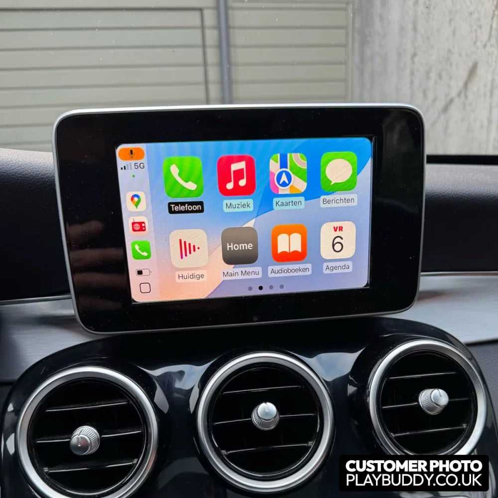 Mercedes Wireless Apple CarPlay Android Auto Retrofit A B C E Class NTG 5.0-5.2 NTG5.0 Apple CarPlay & Android Auto