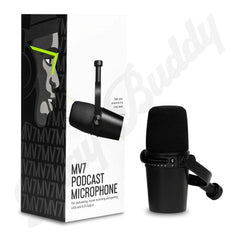 MV7 Cardioid Dynamic Microphone Vocal & Broadcast Mic USB/XLR Outputs MV7 Microphone