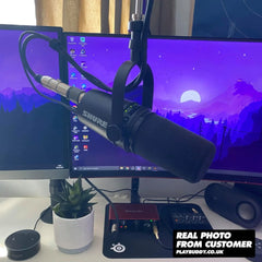 MV7 Cardioid Dynamic Microphone Vocal & Broadcast Mic USB/XLR Outputs MV7 Microphone