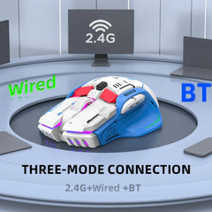 Pro Wired Wireless Tri Mode RGB Transformers Gaming Mouse Mice Gift for PC/MAC Mouse