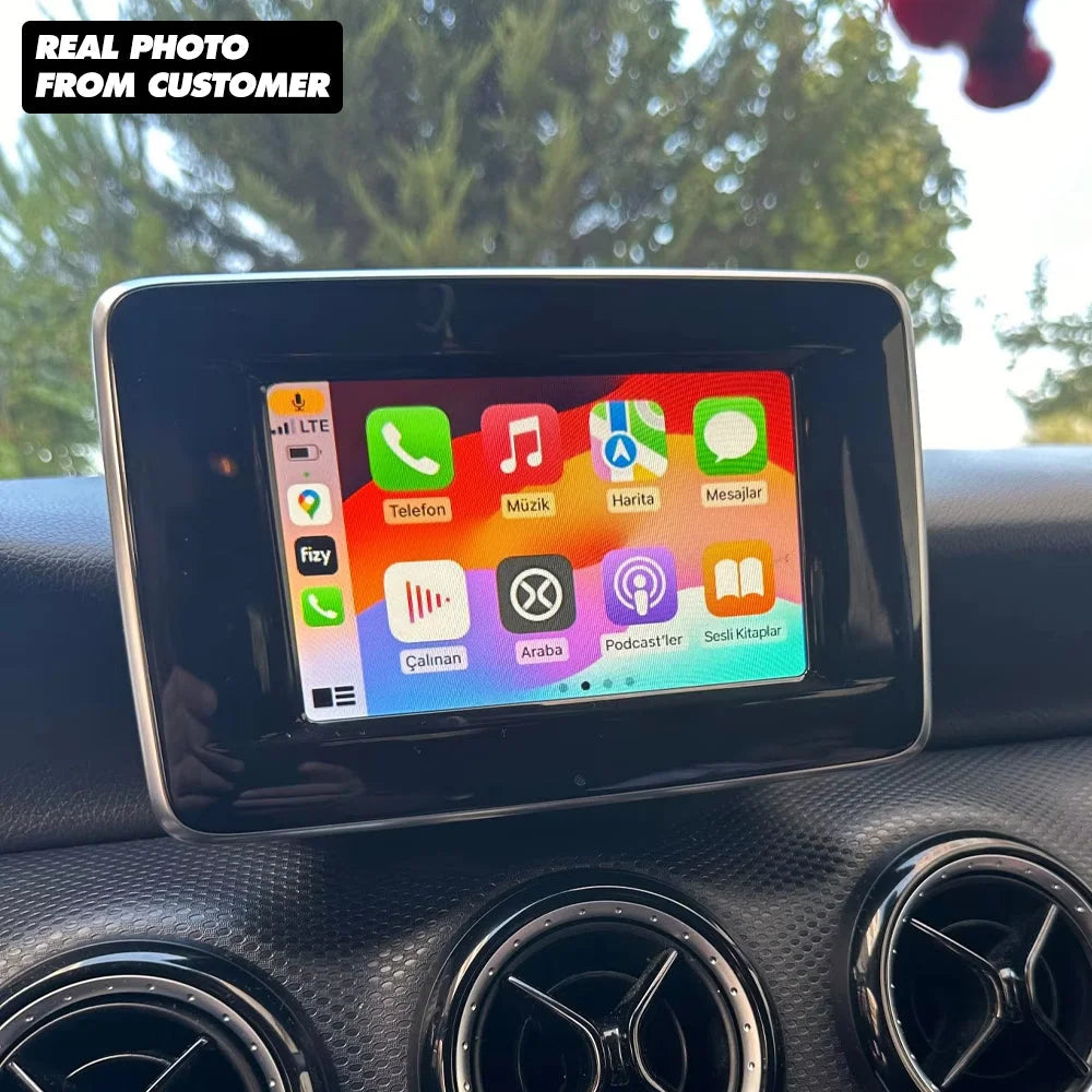 Wireless CarPlay & Android Auto for Mercedes Benz A/B/C/E/CLA/GLA/GLK/ML NTG4.5 NTG4.5 Apple CarPlay & Android Auto