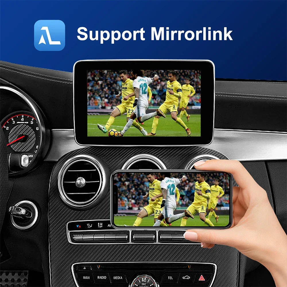 Wireless CarPlay & Android Auto for Mercedes Benz A/B/C/E/CLA/GLA/GLK/ML NTG4.5 NTG4.5 Apple CarPlay & Android Auto