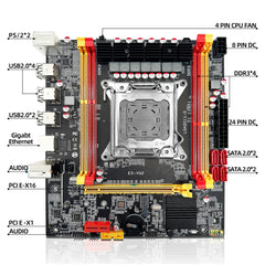 X79-VG2 Intel LGA2011 Motherboard Set + Xeon E5 2630 V2 CPU + 16GB DDR3 ECC RAM Motherboard