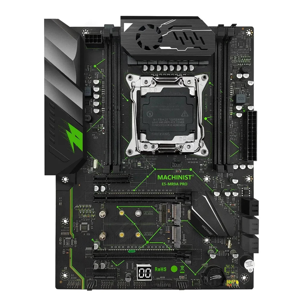 X99 MR9A E5 PRO LGA2011-3 DDR4 NVMe M.2 ATX Gaming Motherboard for E5 V3 V4 CPUs X99 LGA2011-3 Motherboard