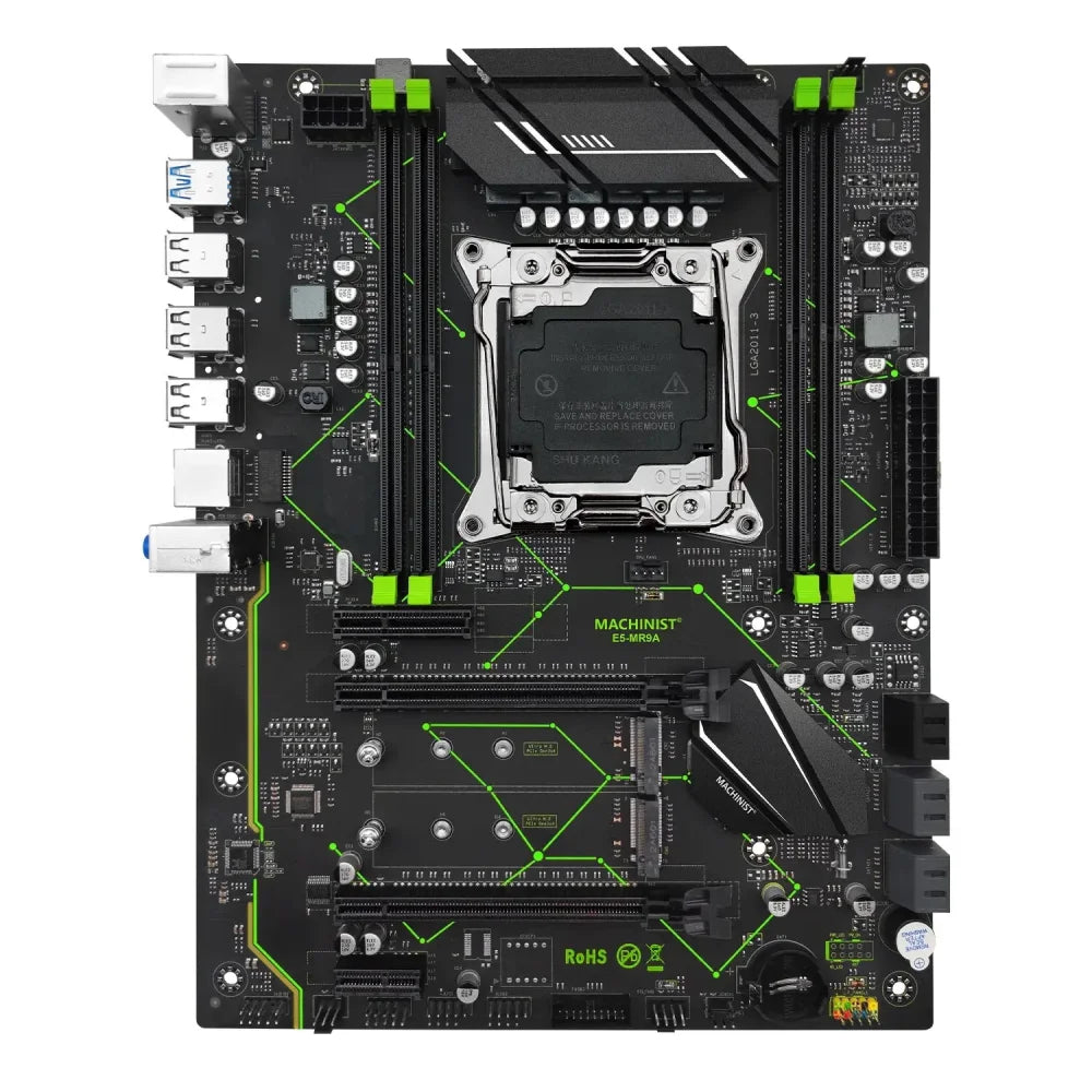 X99 MR9A V1.0 ATX Motherboard DDR4 NVMe M.2 LGA2011-3 for Xeon E5 V3 V4 CPUs X99 LGA2011-3 Motherboard