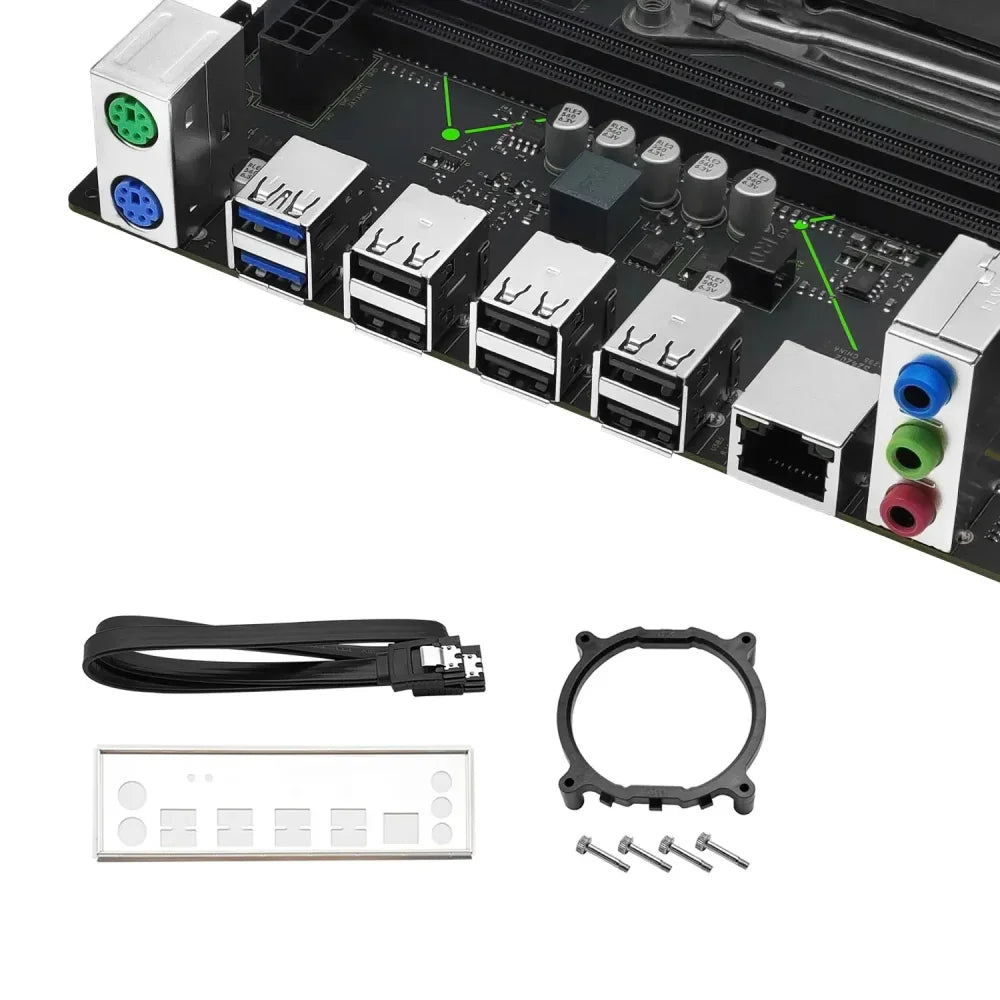 X99 MR9A V1.0 ATX Motherboard DDR4 NVMe M.2 LGA2011-3 for Xeon E5 V3 V4 CPUs X99 LGA2011-3 Motherboard