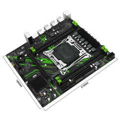 X99 PR9 LGA2011-3 Gaming mATX Motherboard + E5 2680 V3 CPU + 16GB DDR4 RAM Kit Motherboard